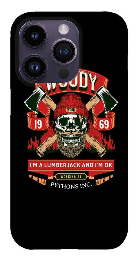 Woody the Lumberjack - Phone Case