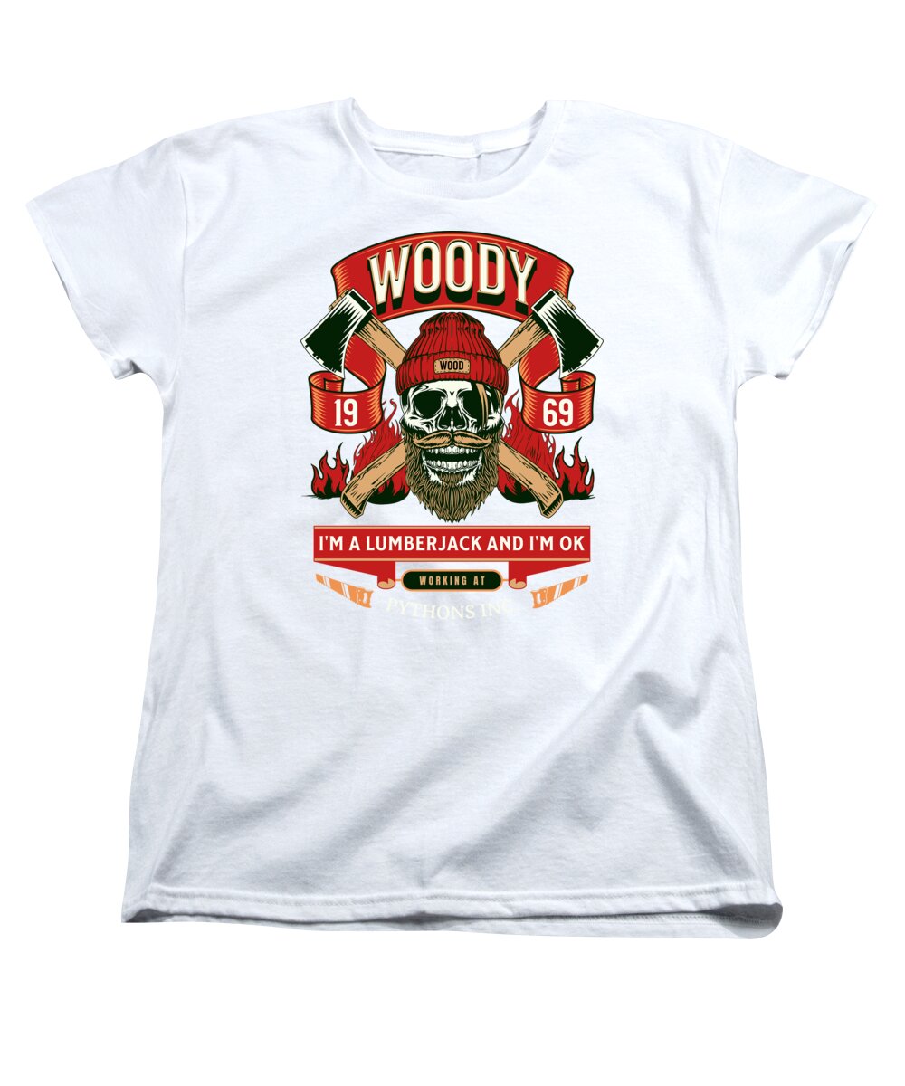 Woody the Lumberjack - Women's T-Shirt (Standard Fit)