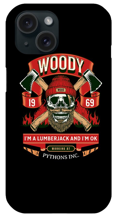 Woody the Lumberjack - Phone Case