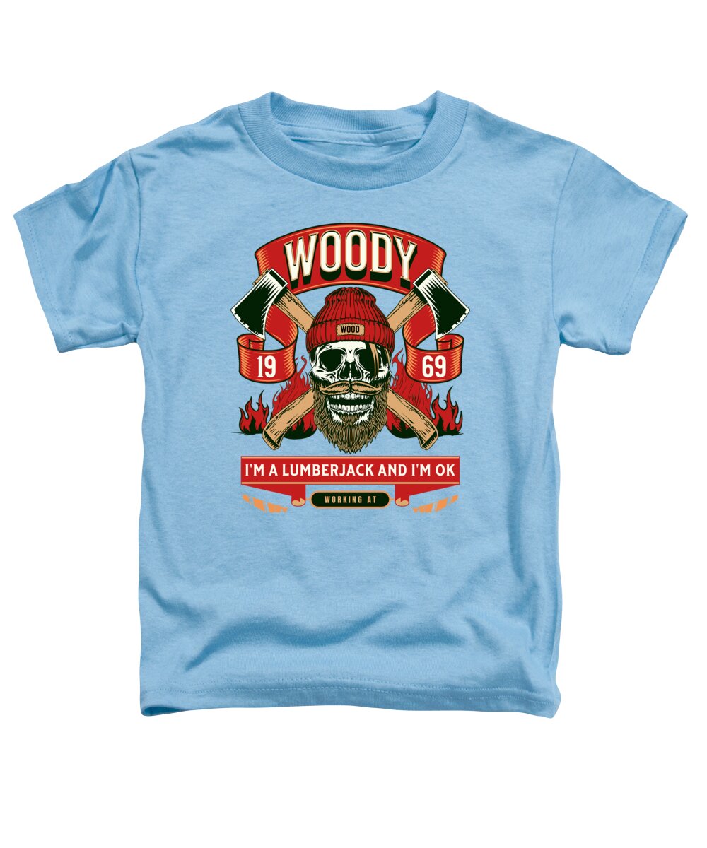 Woody the Lumberjack - Toddler T-Shirt