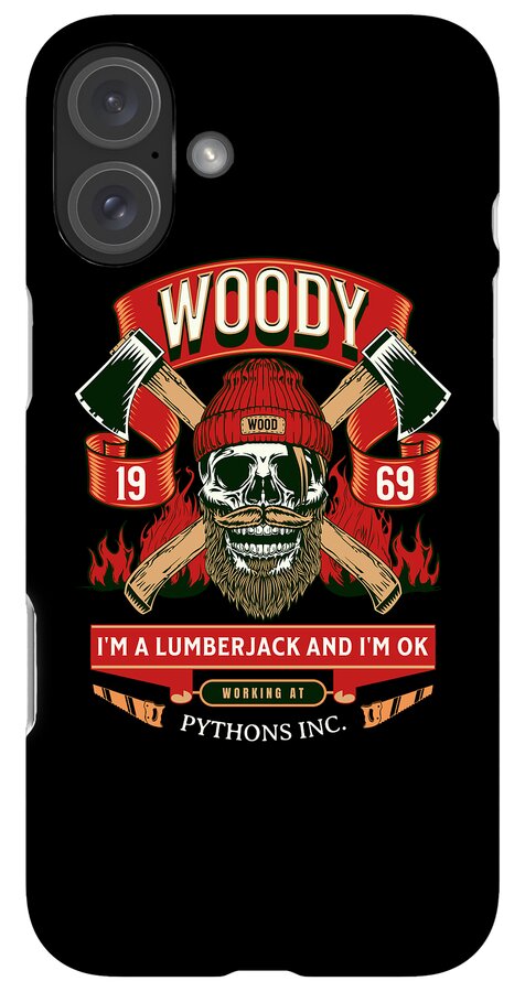 Woody the Lumberjack - Phone Case