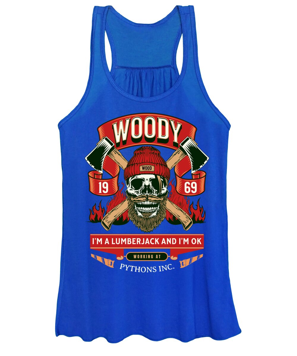 Woody the Lumberjack - Women's Tank Top