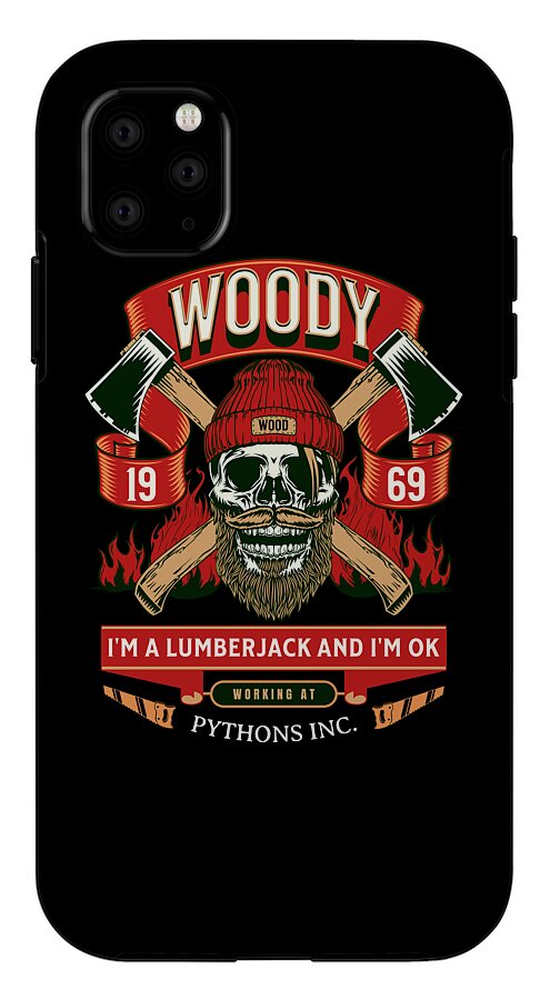 Woody the Lumberjack - Phone Case