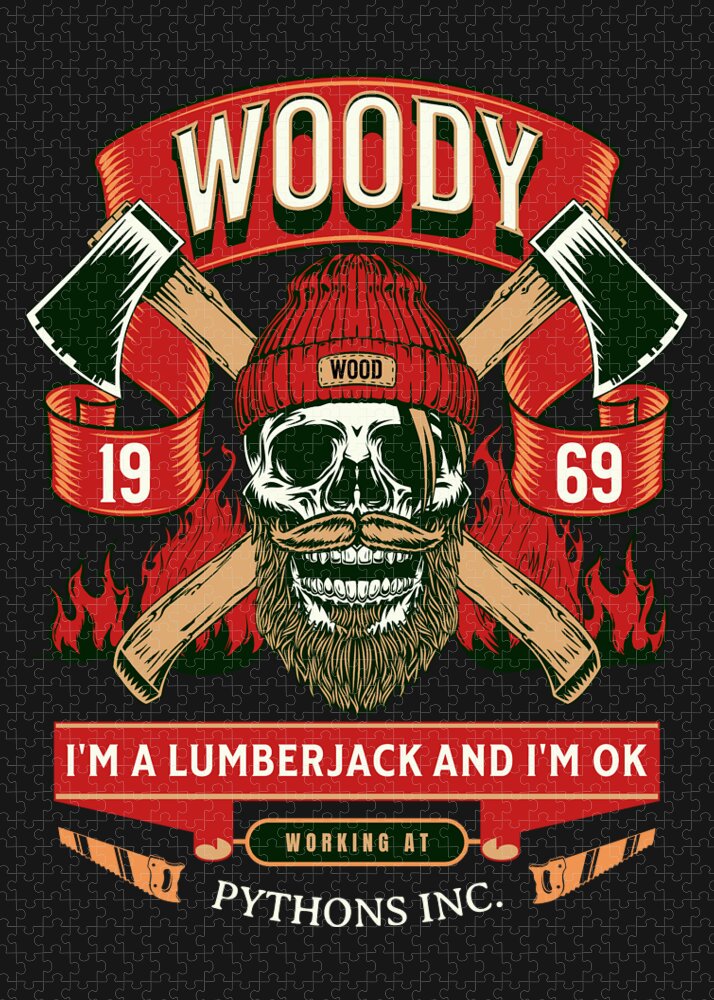 Woody the Lumberjack - Puzzle