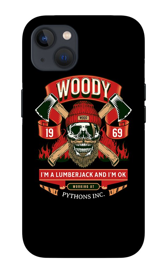 Woody the Lumberjack - Phone Case