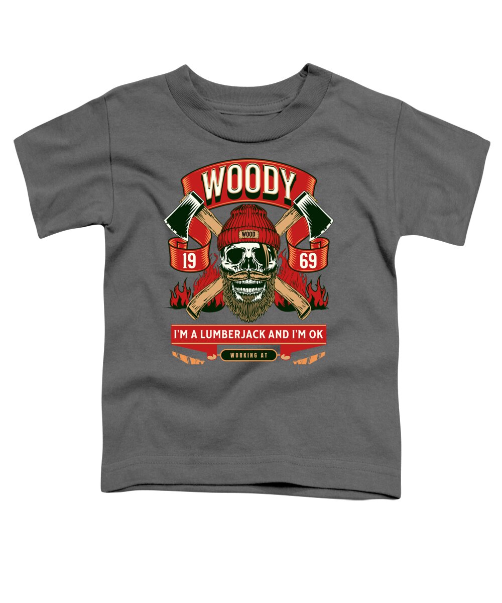 Woody the Lumberjack - Toddler T-Shirt