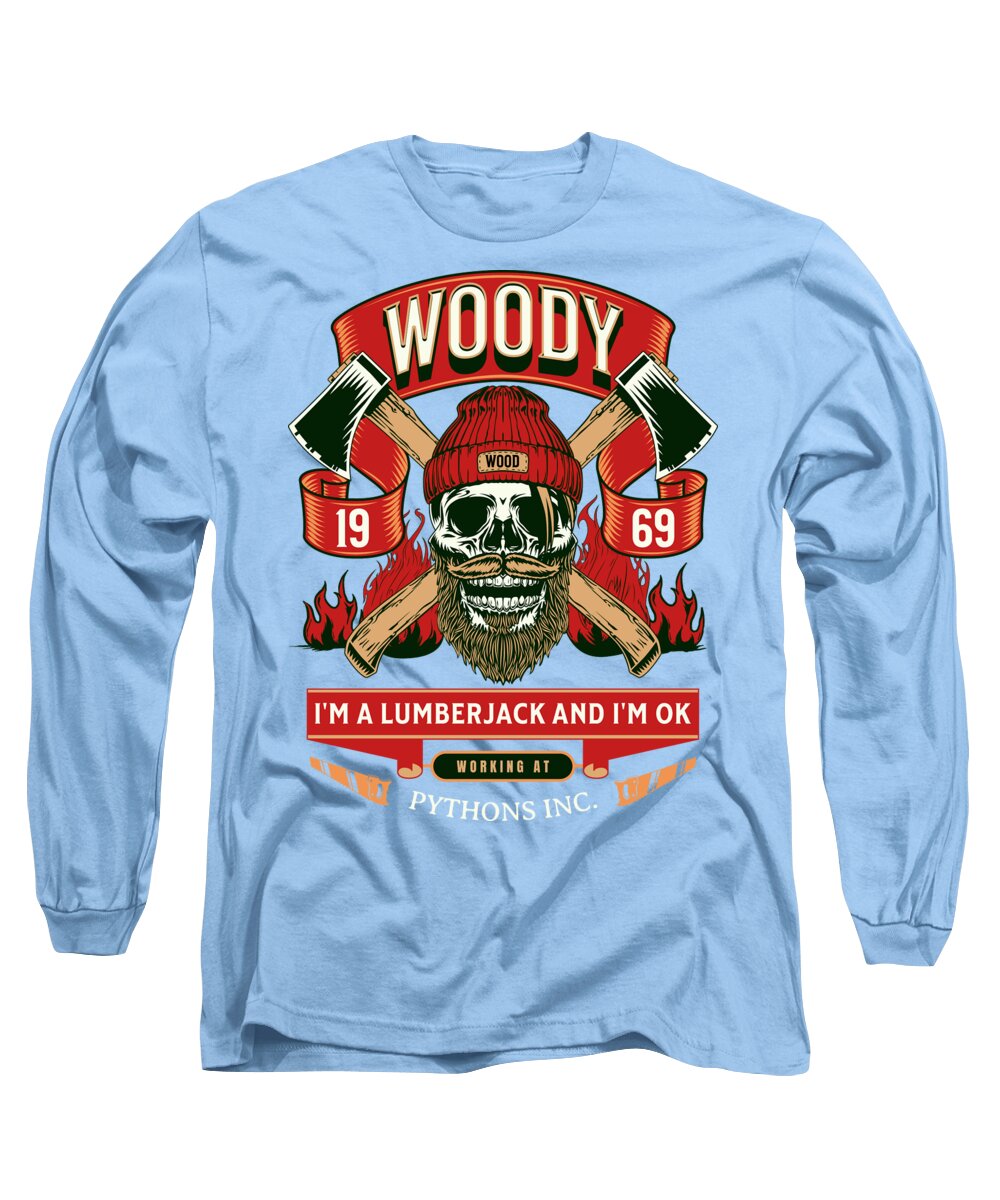 Woody the Lumberjack - Long Sleeve T-Shirt