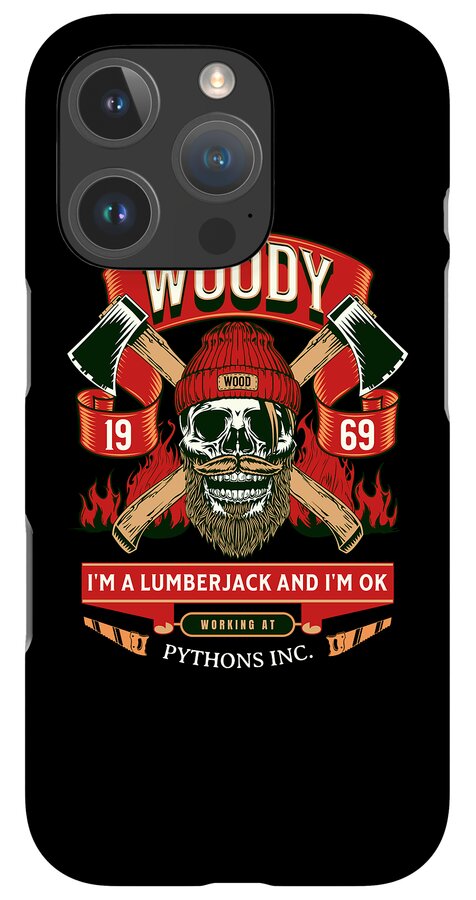 Woody the Lumberjack - Phone Case
