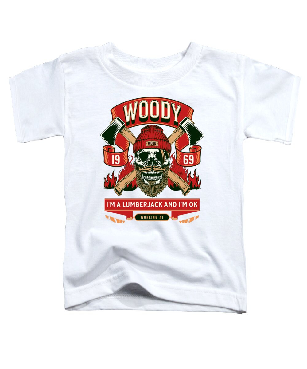 Woody the Lumberjack - Toddler T-Shirt