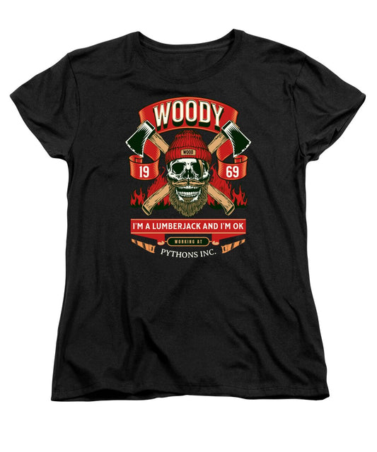 Woody the Lumberjack - Women's T-Shirt (Standard Fit)