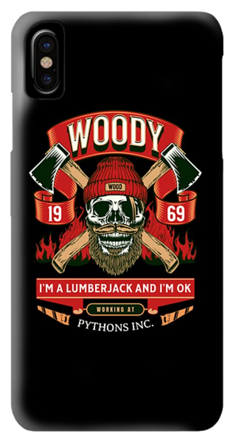 Woody the Lumberjack - Phone Case