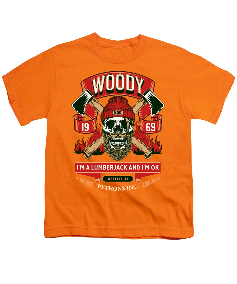 Woody the Lumberjack - Youth T-Shirt