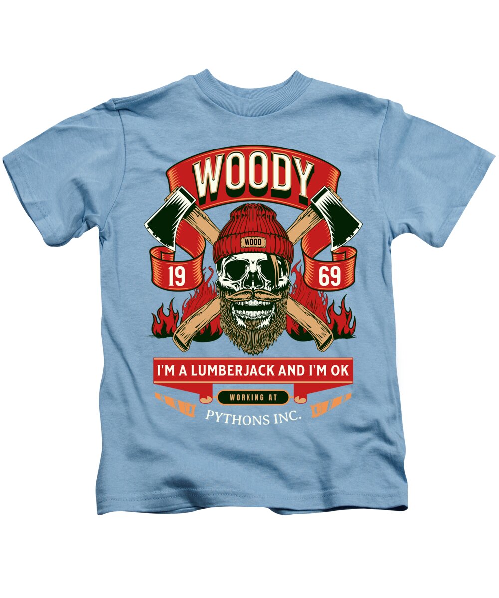 Woody the Lumberjack - Kids T-Shirt