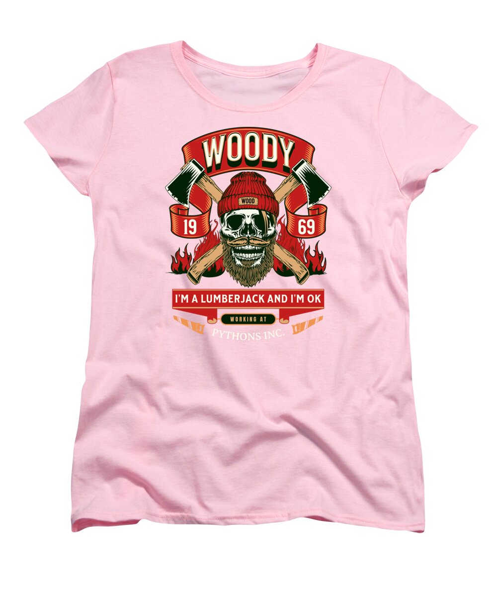 Woody the Lumberjack - Women's T-Shirt (Standard Fit)