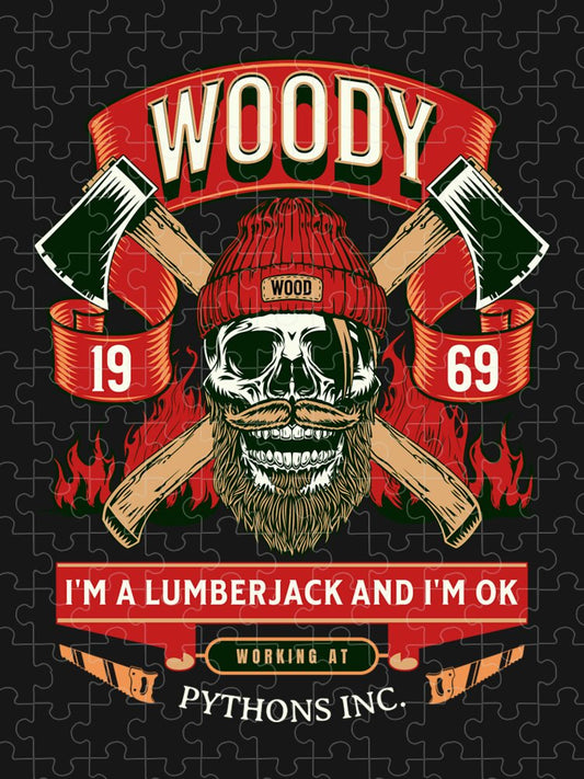 Woody the Lumberjack - Puzzle