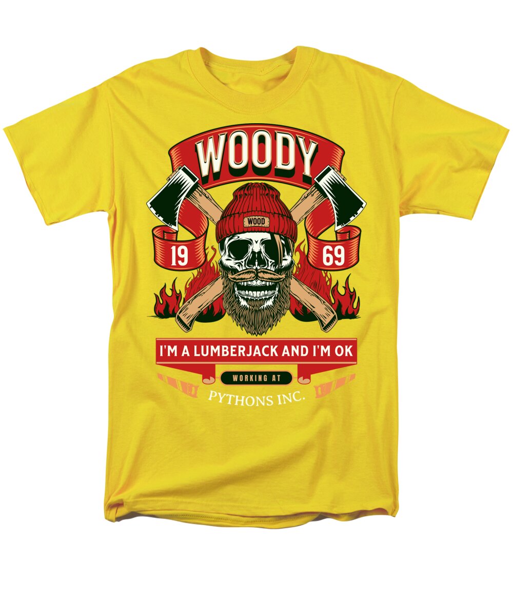 Woody the Lumberjack - Men's T-Shirt (Regular Fit)