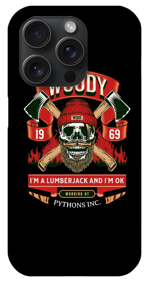 Woody the Lumberjack - Phone Case