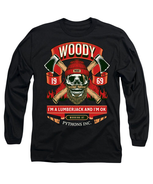 Woody the Lumberjack - Long Sleeve T-Shirt