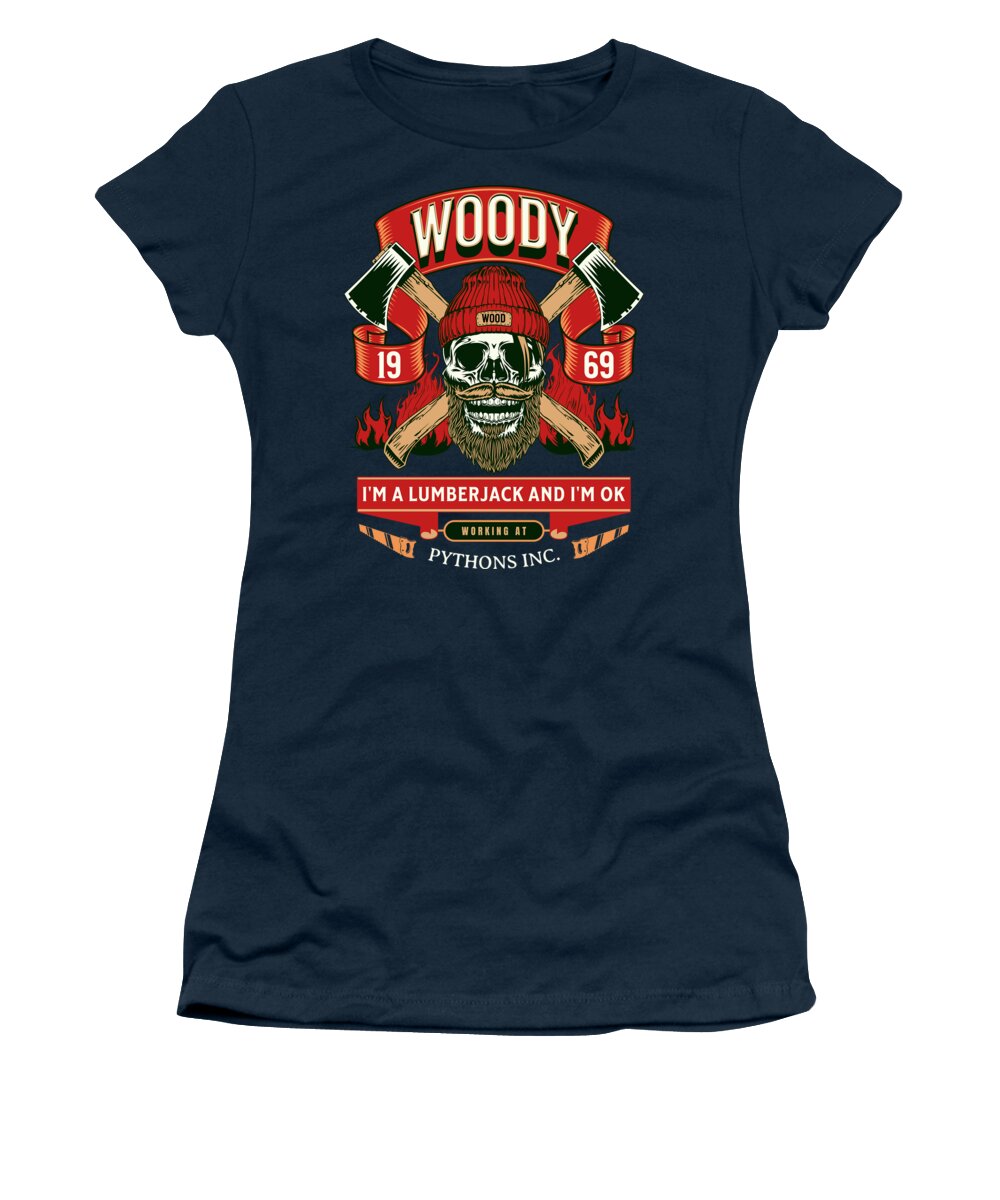 Woody the Lumberjack - Women's T-Shirt