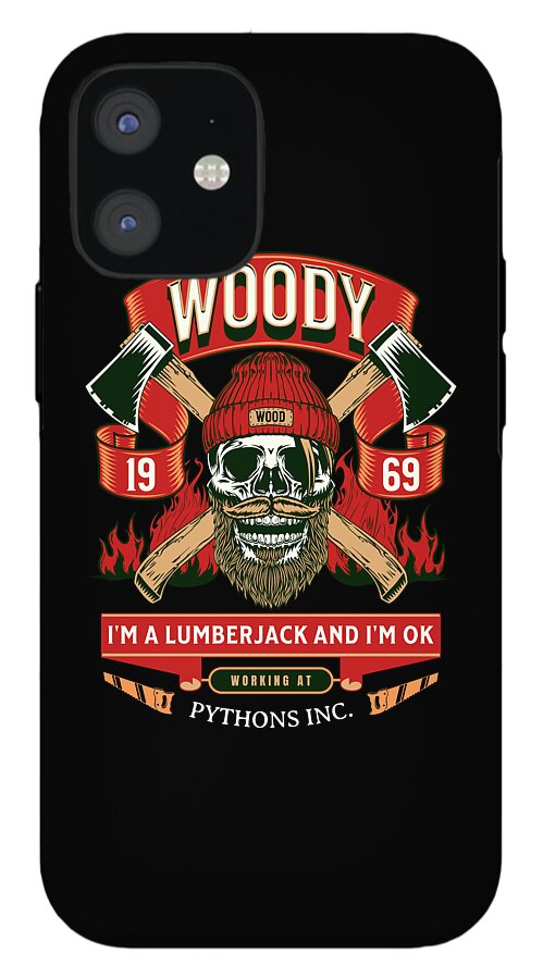 Woody the Lumberjack - Phone Case