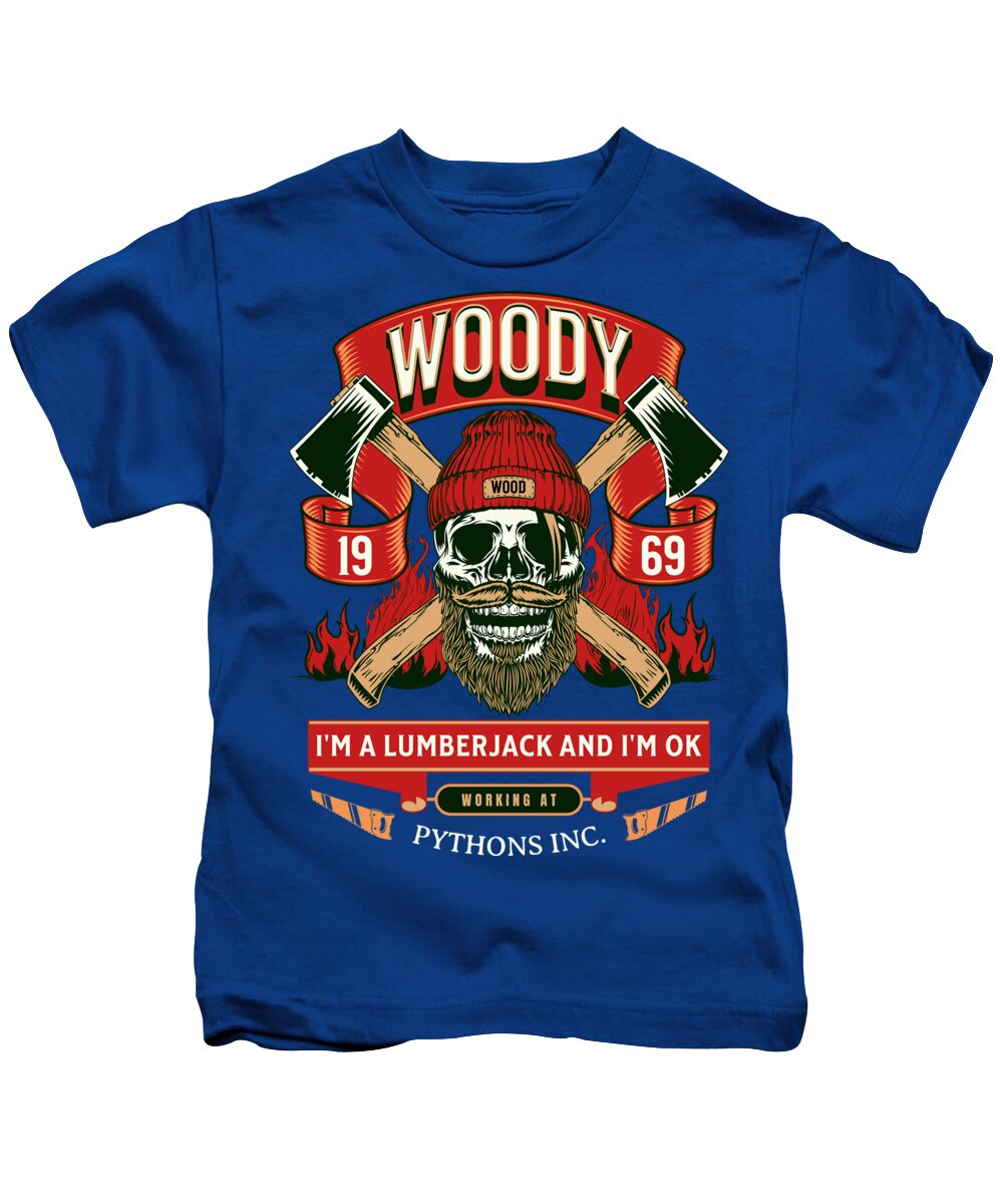 Woody the Lumberjack - Kids T-Shirt