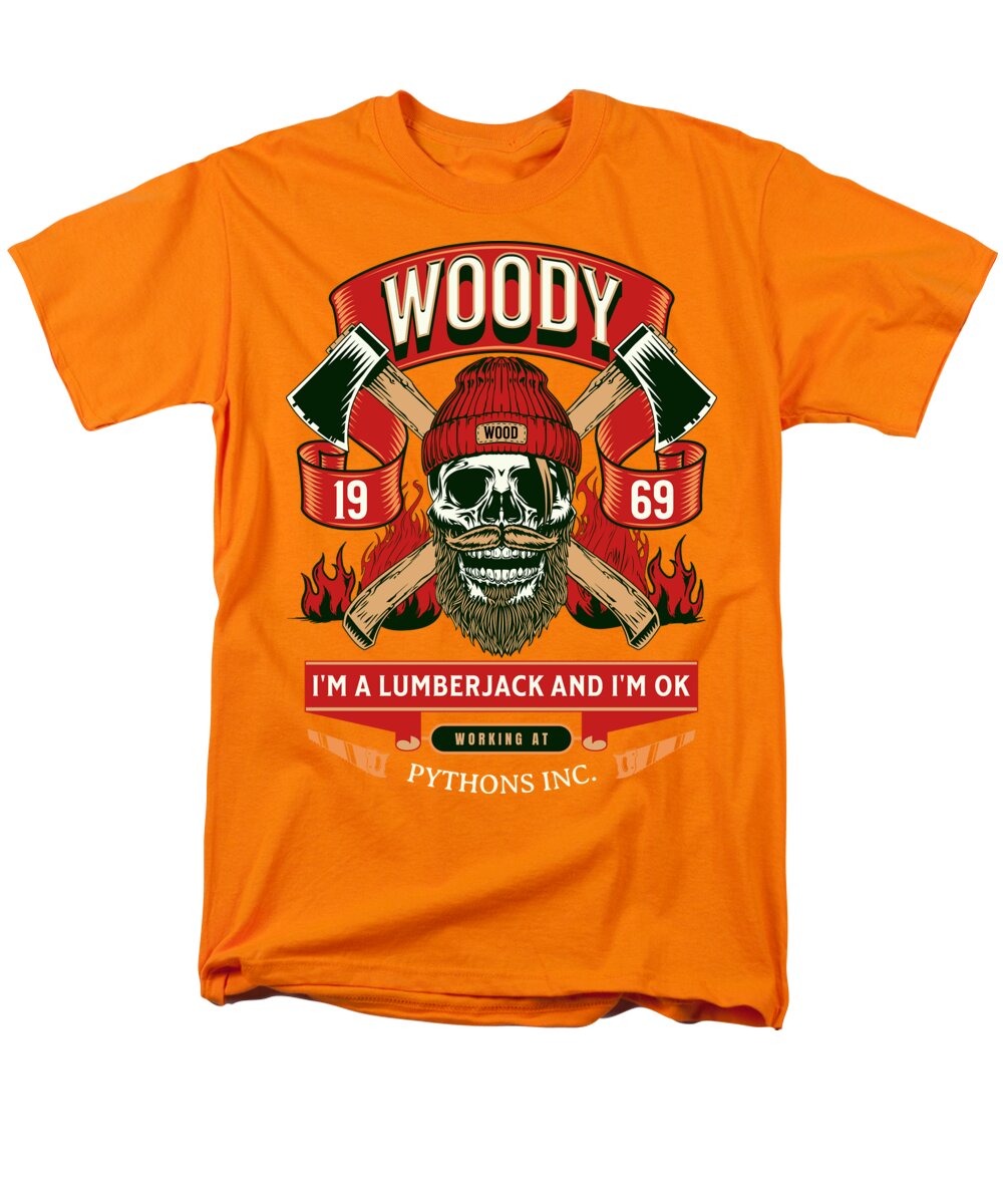 Woody the Lumberjack - Men's T-Shirt (Regular Fit)