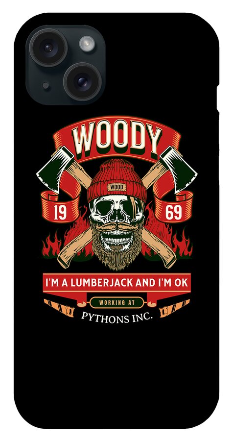Woody the Lumberjack - Phone Case
