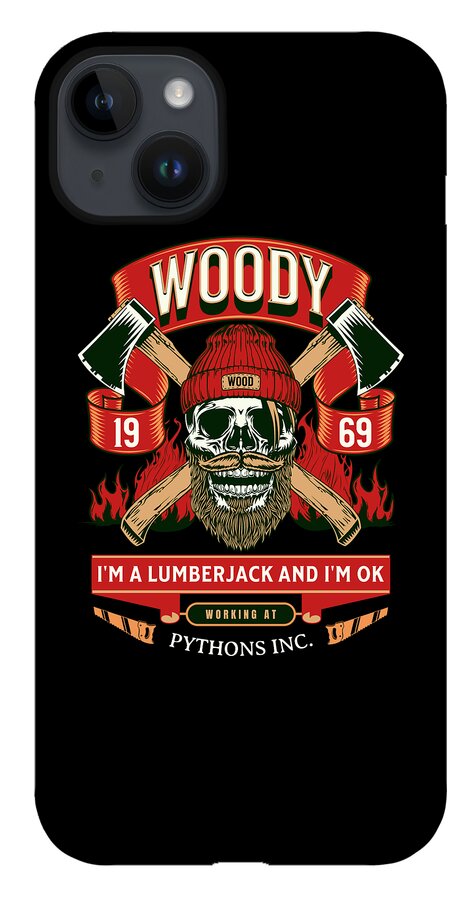 Woody the Lumberjack - Phone Case