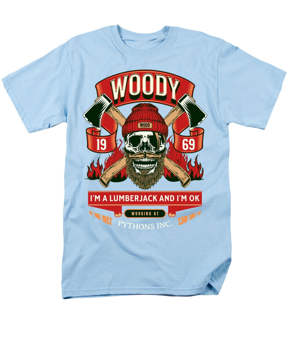Woody the Lumberjack - Men's T-Shirt (Regular Fit)