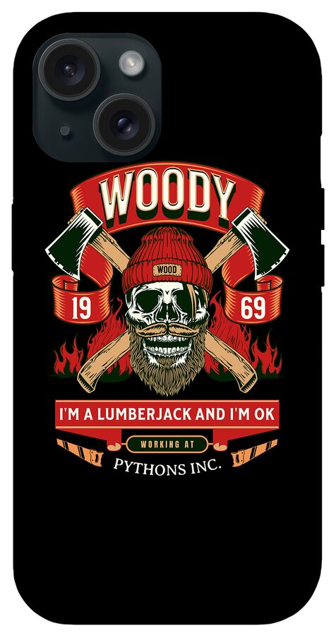 Woody the Lumberjack - Phone Case