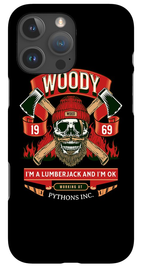 Woody the Lumberjack - Phone Case