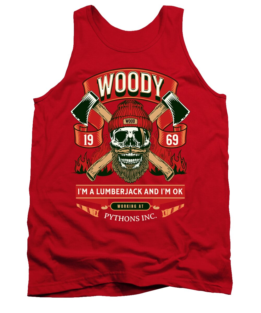 Woody the Lumberjack - Tank Top