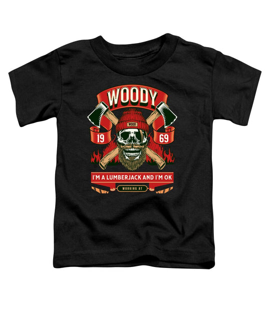 Woody the Lumberjack - Toddler T-Shirt