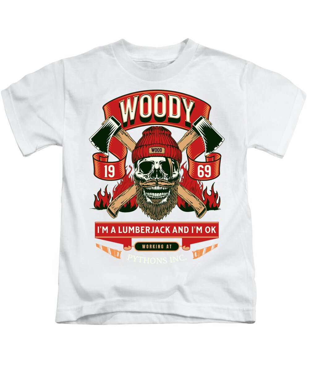 Woody the Lumberjack - Kids T-Shirt