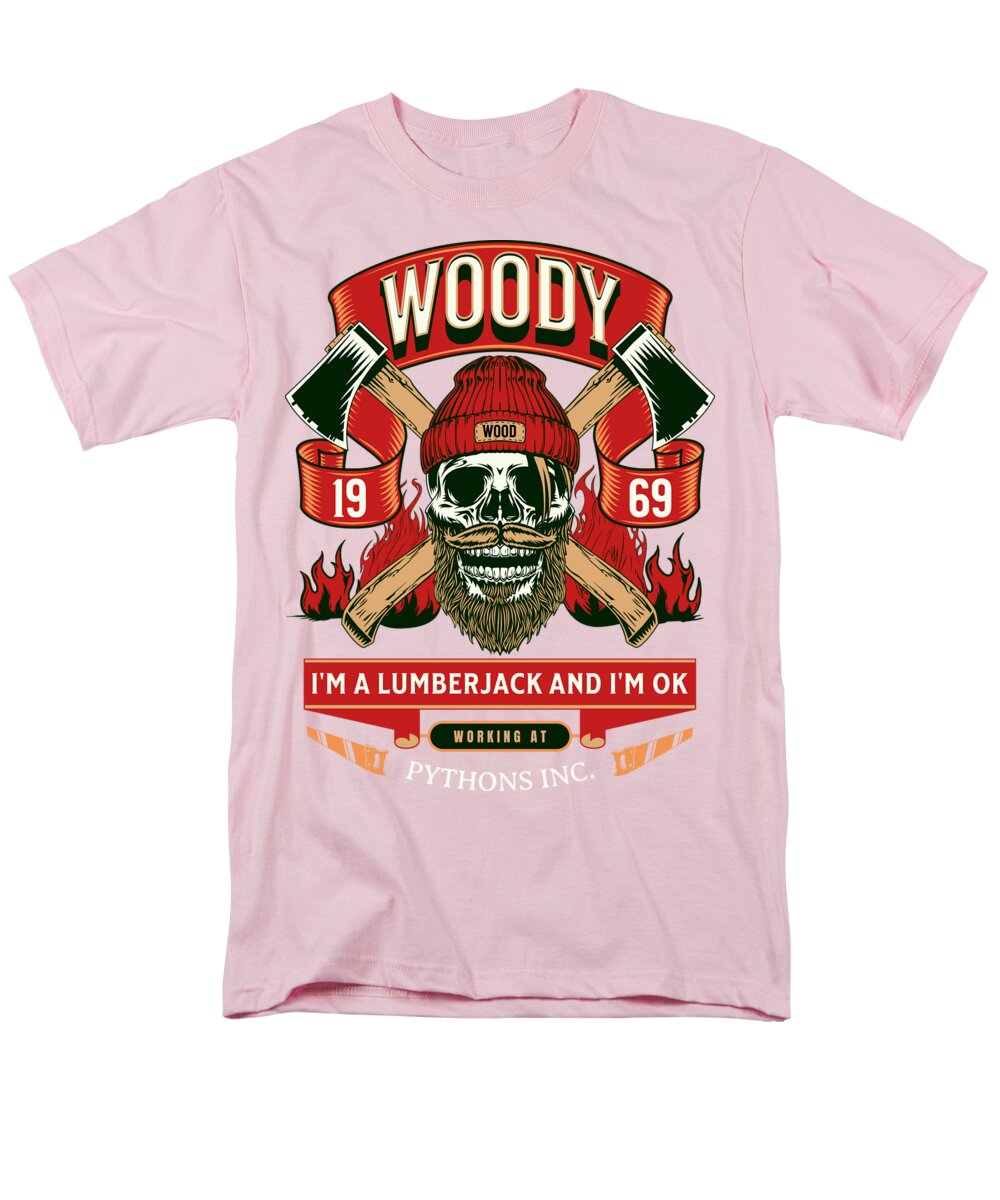 Woody the Lumberjack - Men's T-Shirt (Regular Fit)
