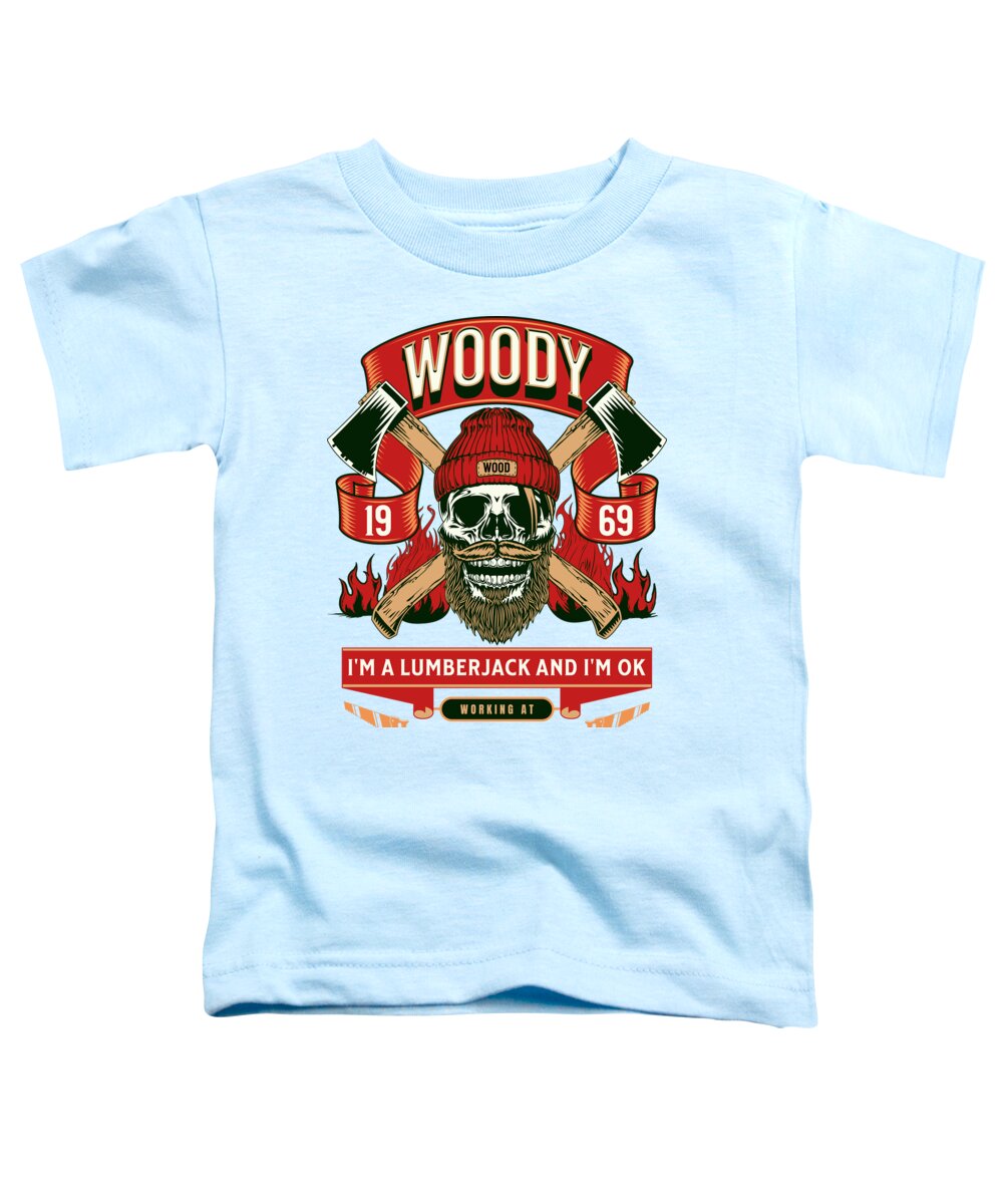 Woody the Lumberjack - Toddler T-Shirt