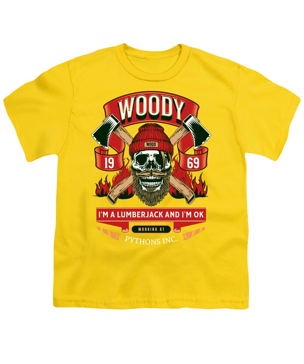 Woody the Lumberjack - Youth T-Shirt