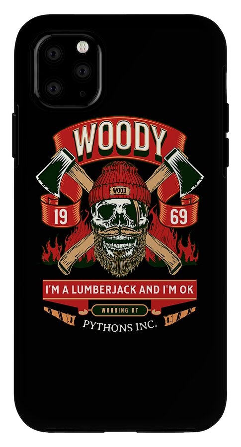 Woody the Lumberjack - Phone Case
