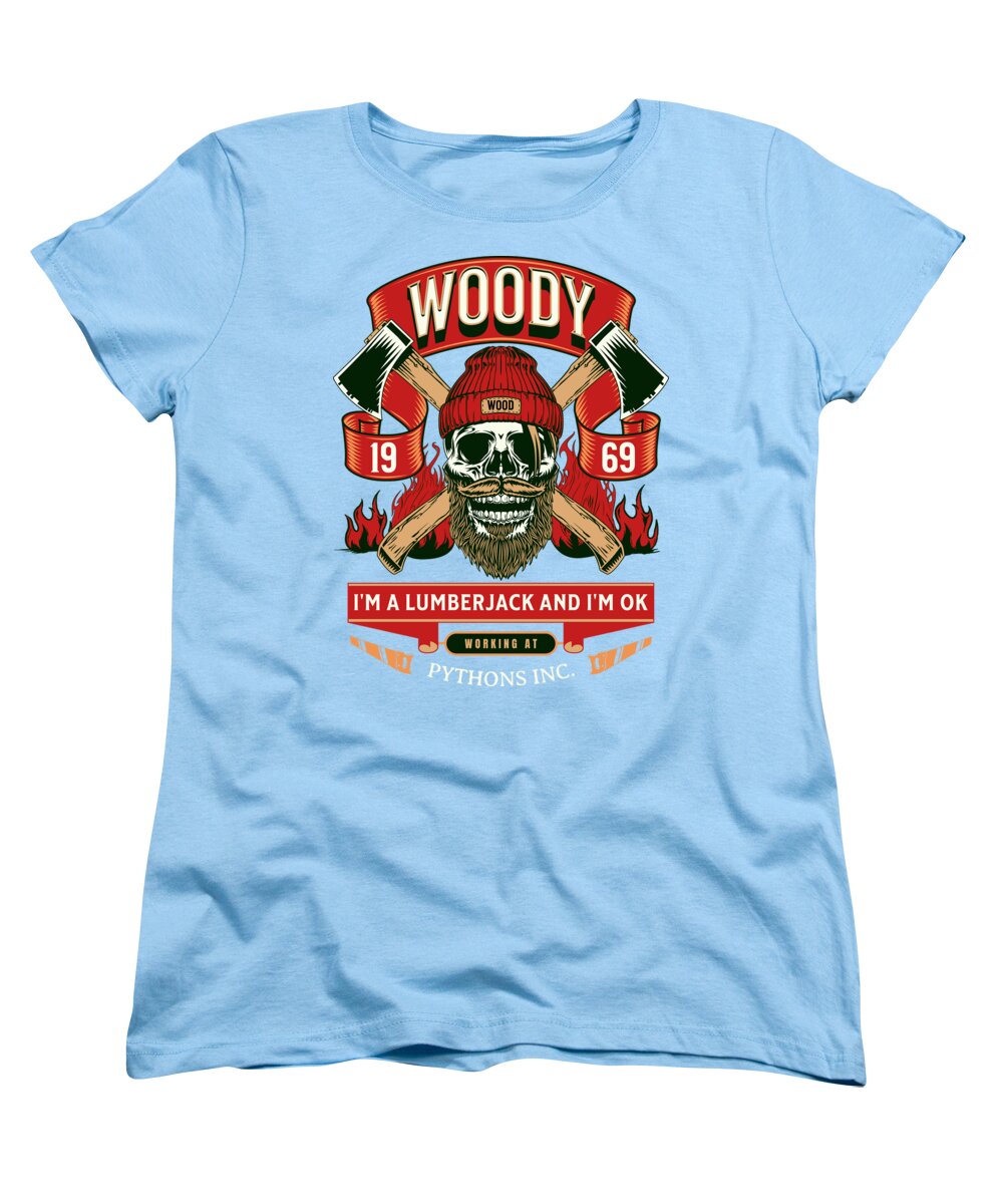 Woody the Lumberjack - Women's T-Shirt (Standard Fit)