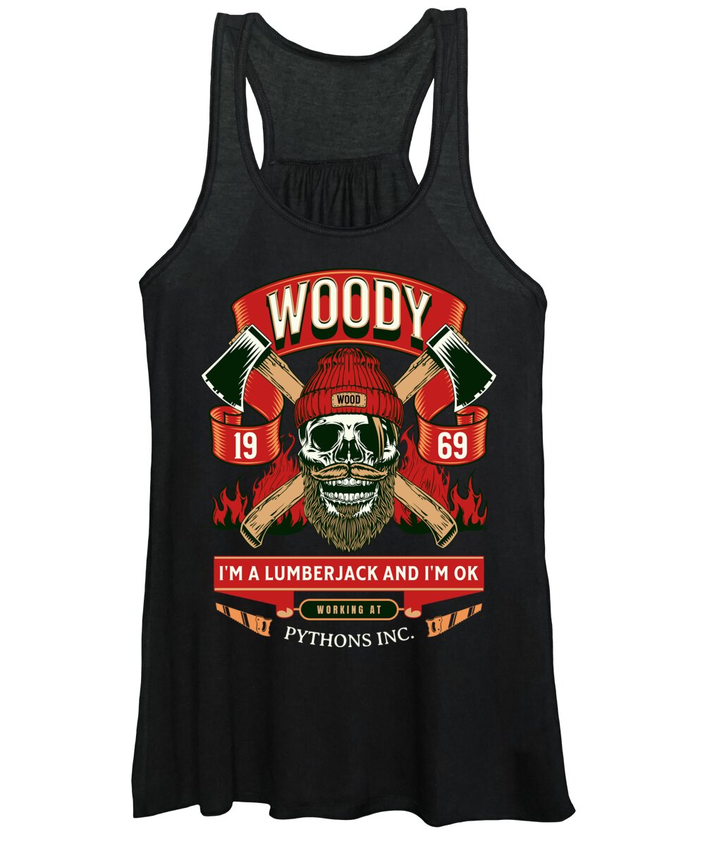 Woody the Lumberjack - Women's Tank Top