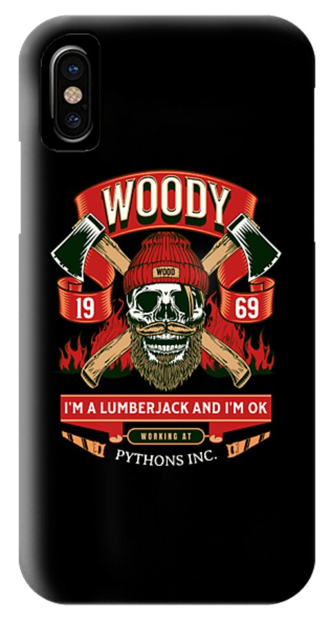Woody the Lumberjack - Phone Case