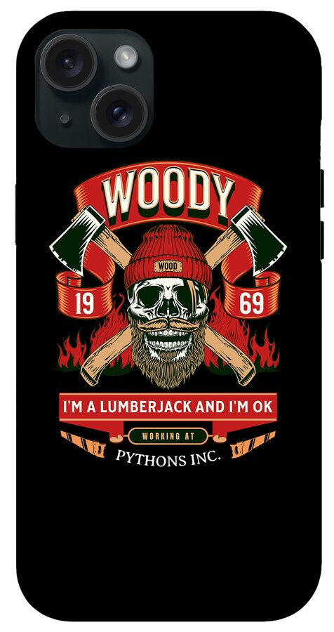 Woody the Lumberjack - Phone Case