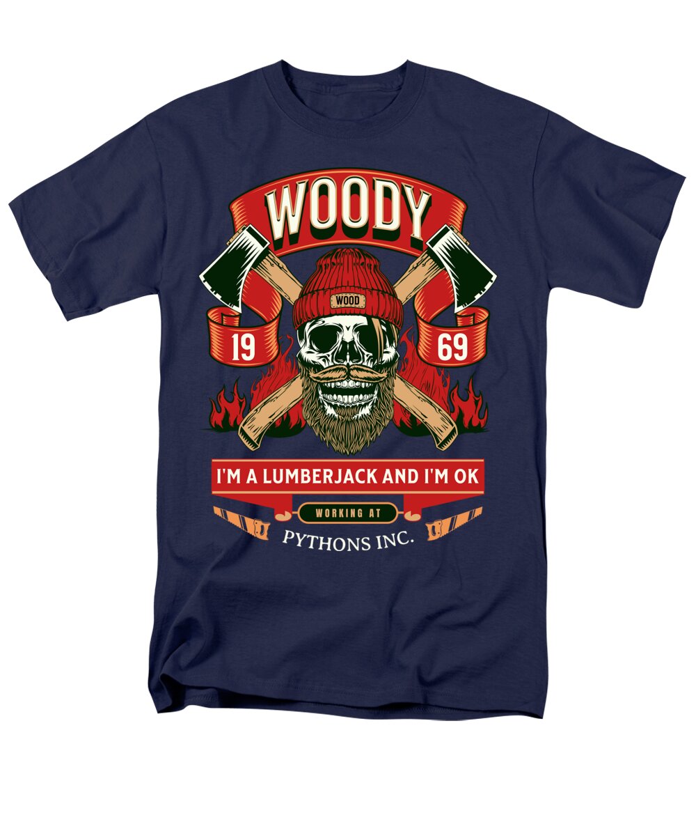 Woody the Lumberjack - Men's T-Shirt (Regular Fit)