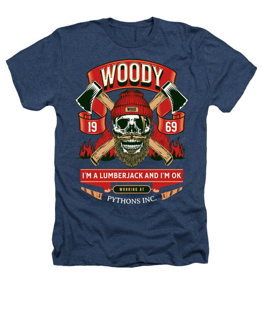 Woody the Lumberjack - Heathers T-Shirt