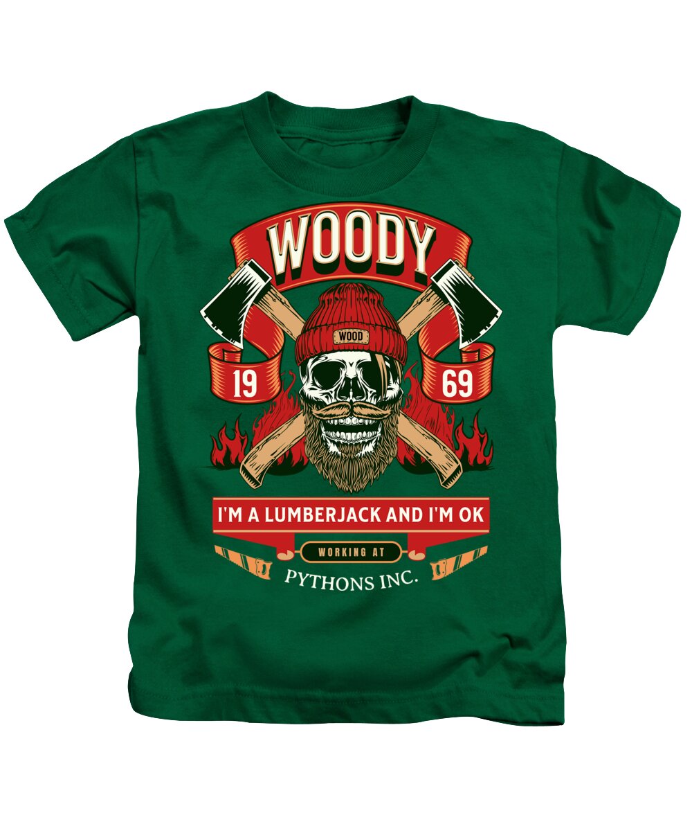 Woody the Lumberjack - Kids T-Shirt