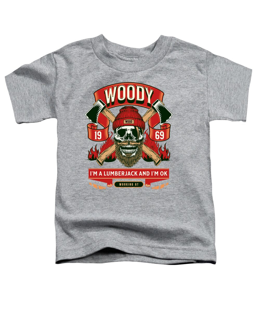 Woody the Lumberjack - Toddler T-Shirt