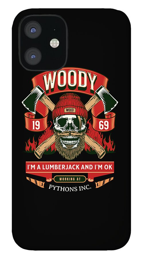 Woody the Lumberjack - Phone Case