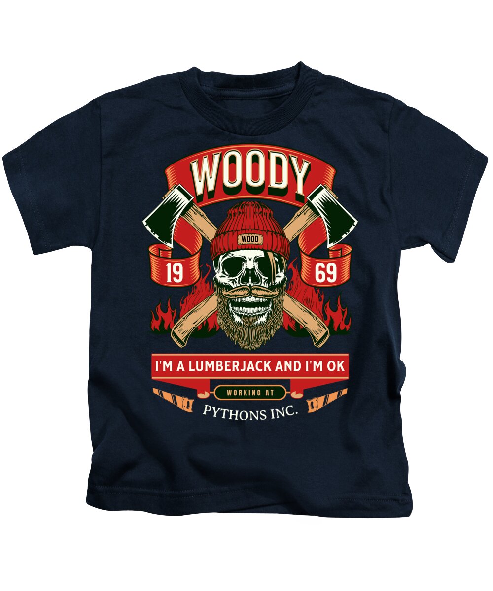 Woody the Lumberjack - Kids T-Shirt