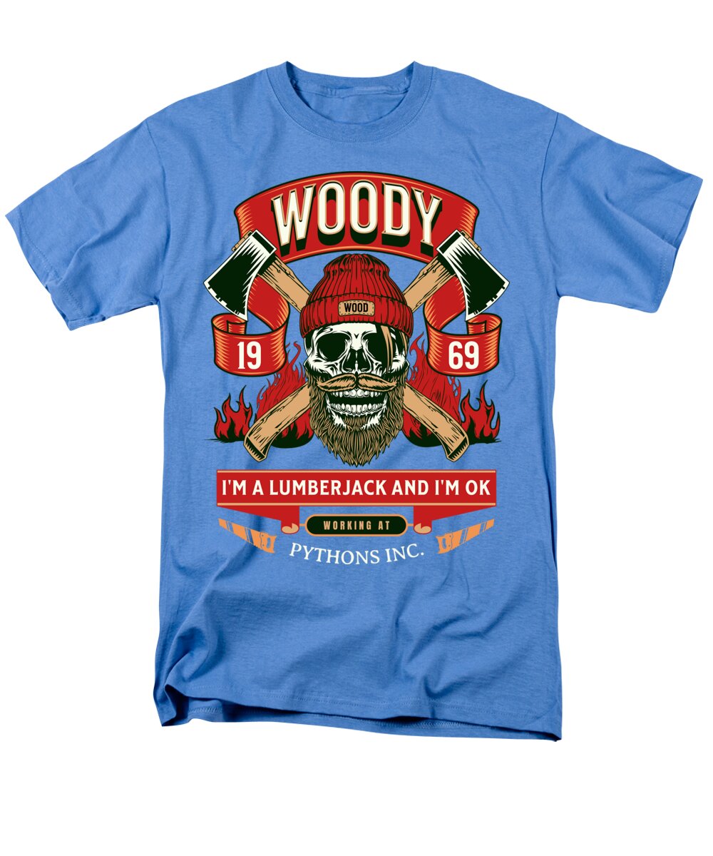 Woody the Lumberjack - Men's T-Shirt (Regular Fit)