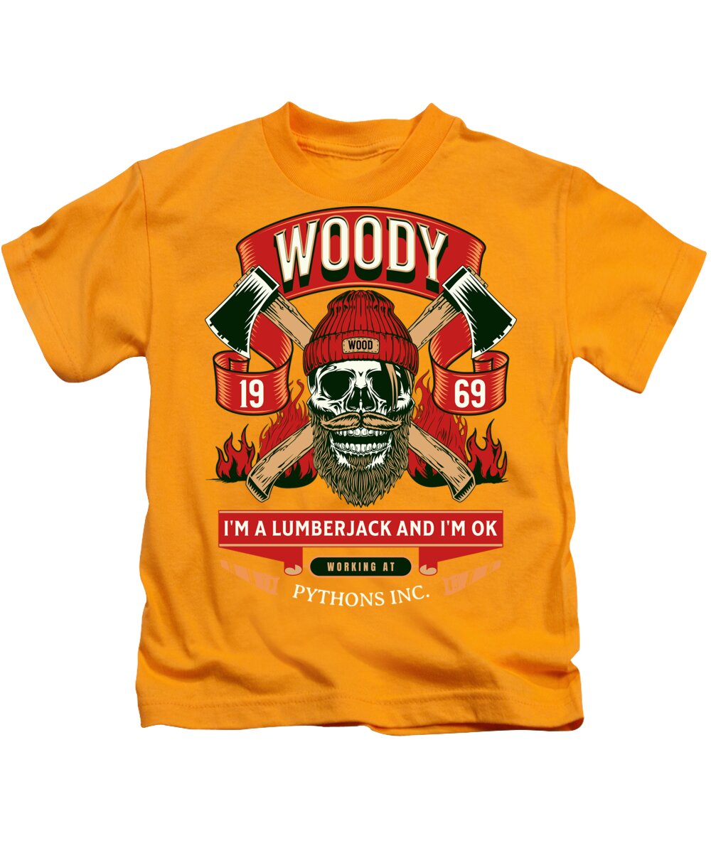 Woody the Lumberjack - Kids T-Shirt